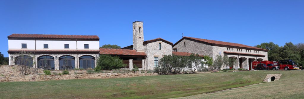 Westlake Texas town entrance monument